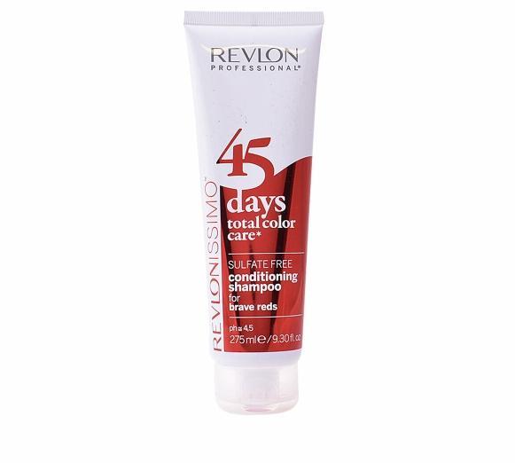 Shampoo og Hårbalsam 2 i 1 45 Days Revlon brave reds - 275 ml
