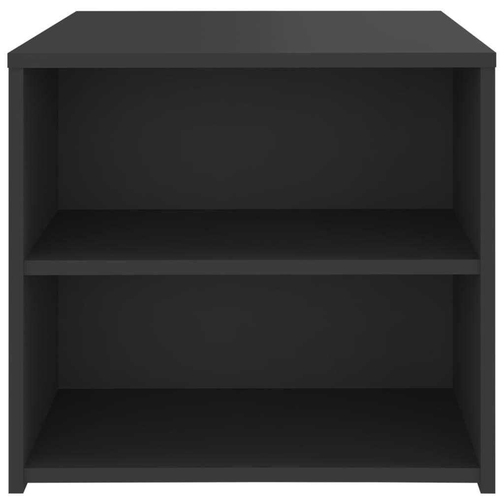 Sidebord 50x50x45 cm konstrueret træ grå