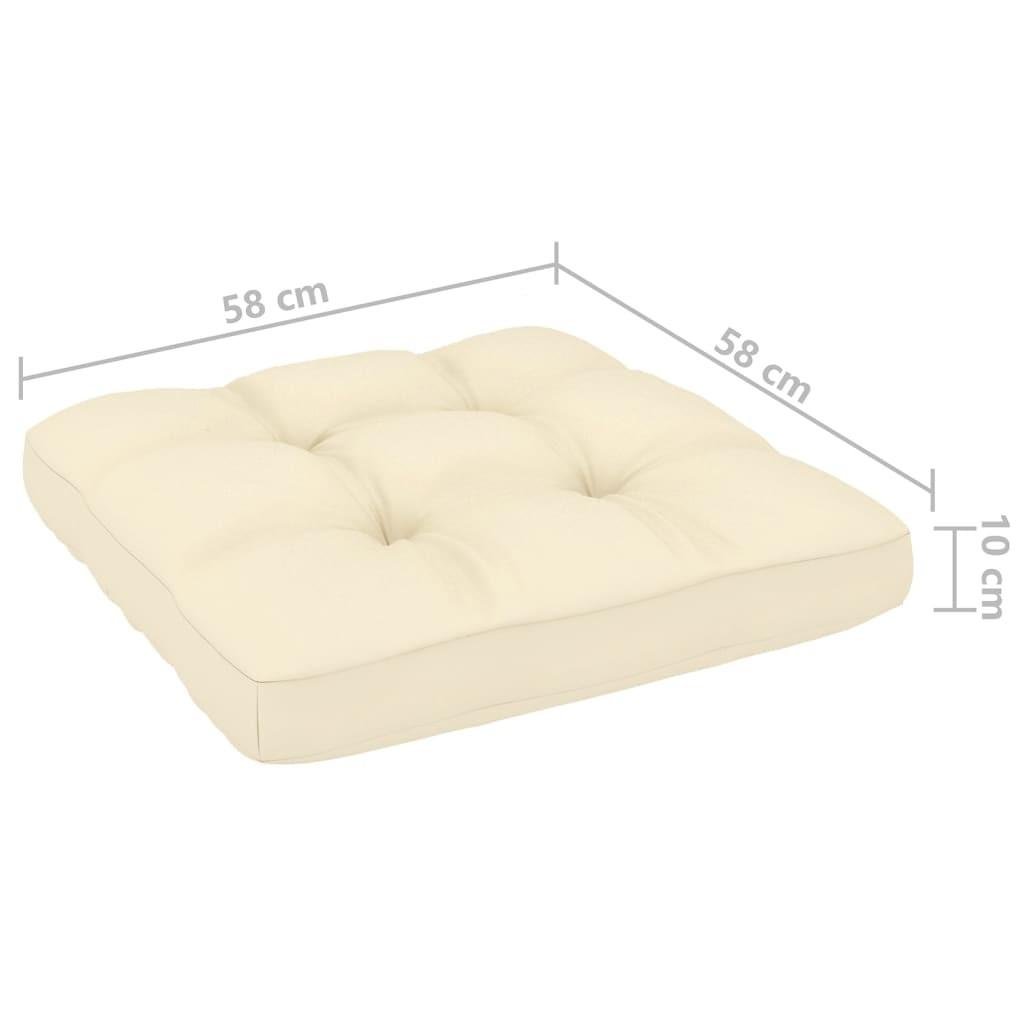 3-personers sofa med hynder massivt fyrretræ