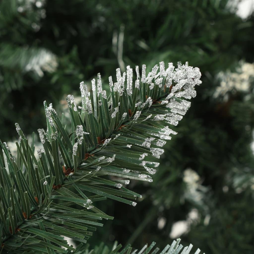 Kunstigt juletræ med lys og kuglesæt 150 cm