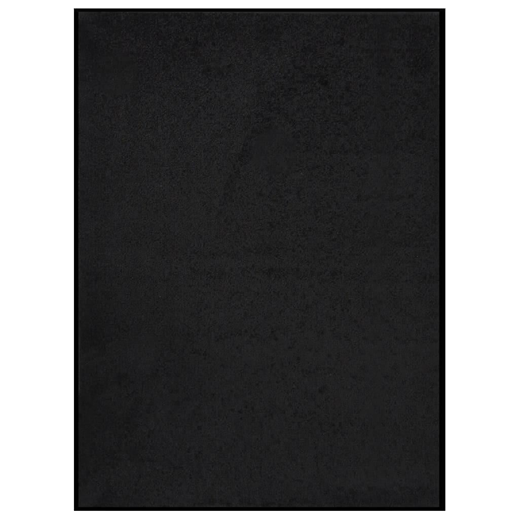 Dørmåtte 60x80 cm sort