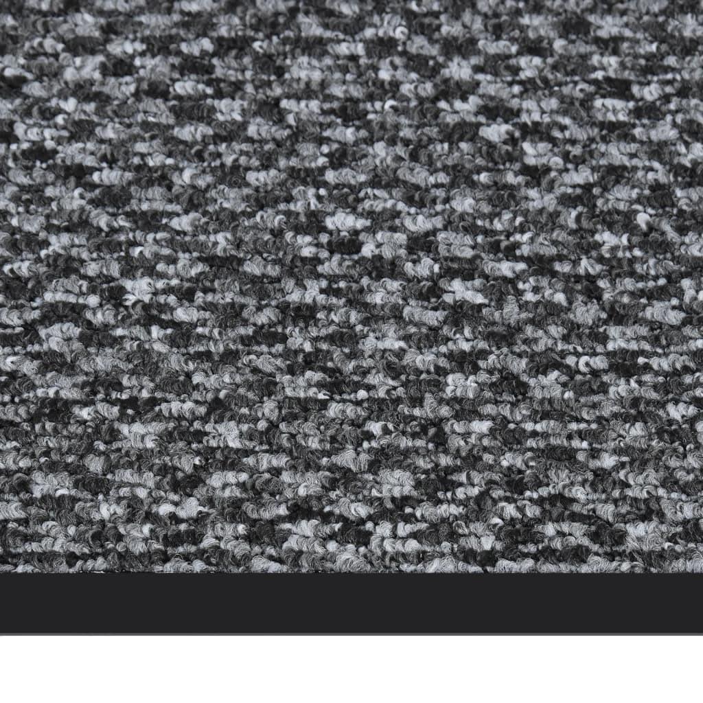 Dørmåtte 80x120 cm grå