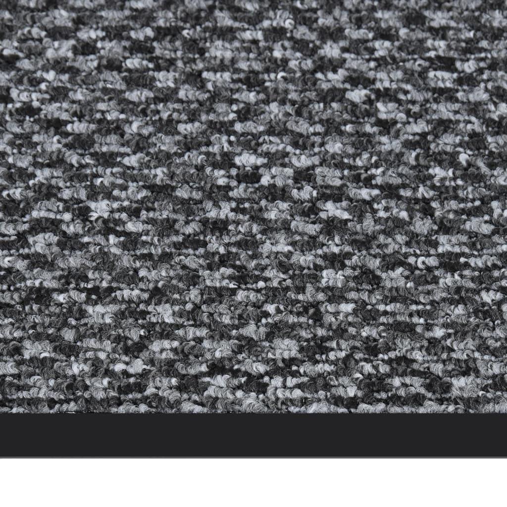 Dørmåtte 90x150 cm grå
