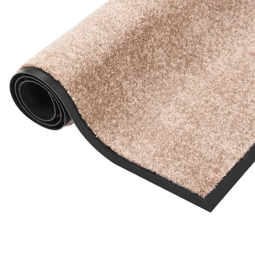 Dørmåtte 60x80 cm beige