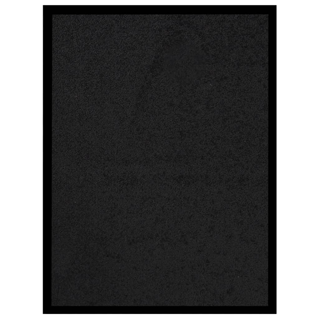 Dørmåtte 40x60 cm sort