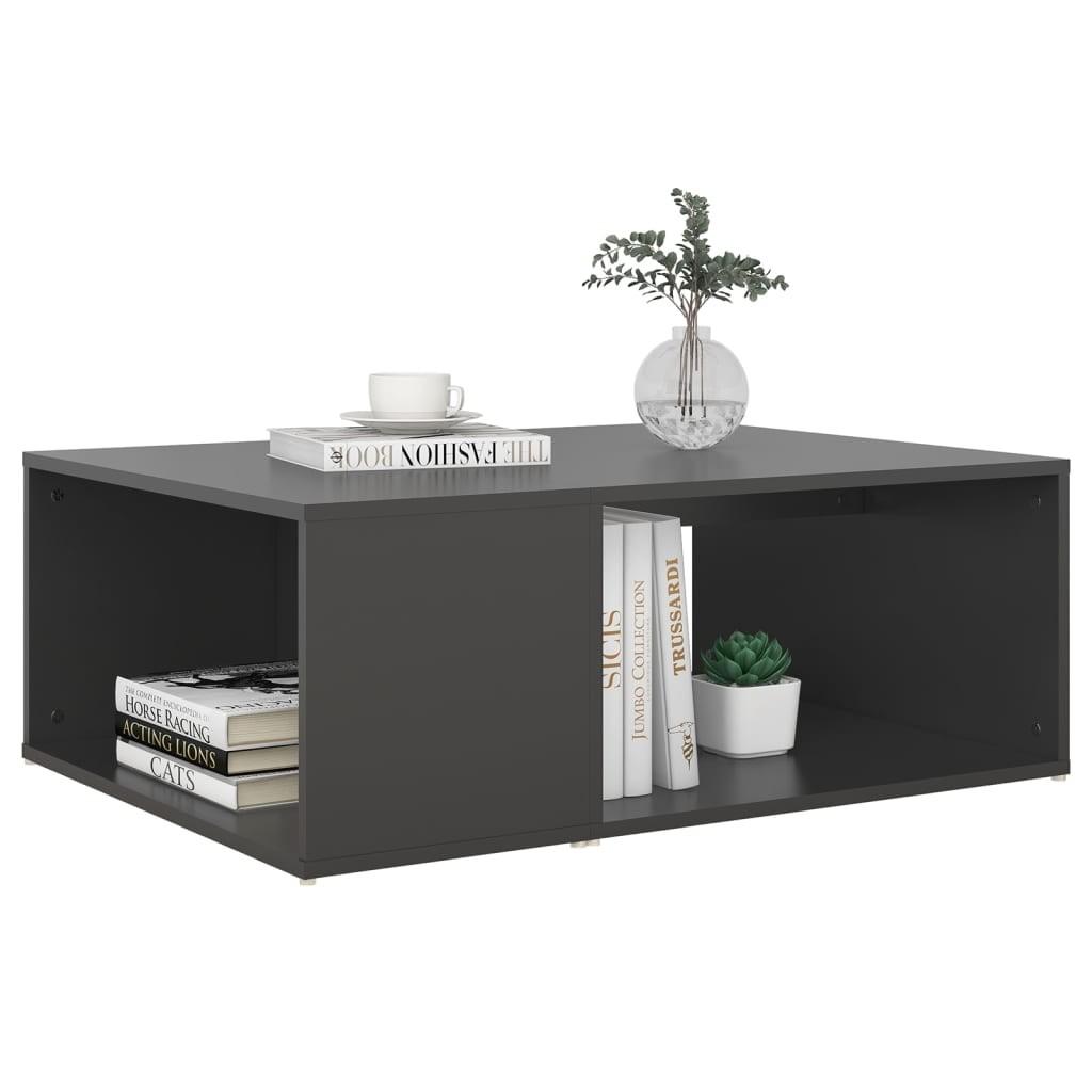 Sofabord 90x67x33 cm konstrueret træ grå