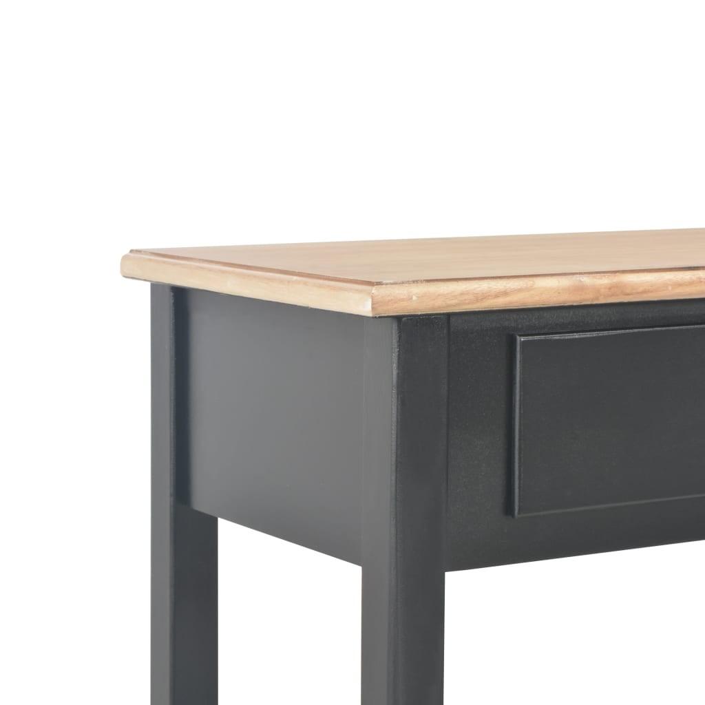 Skænk 110 x 35 x 80 cm MDF sort