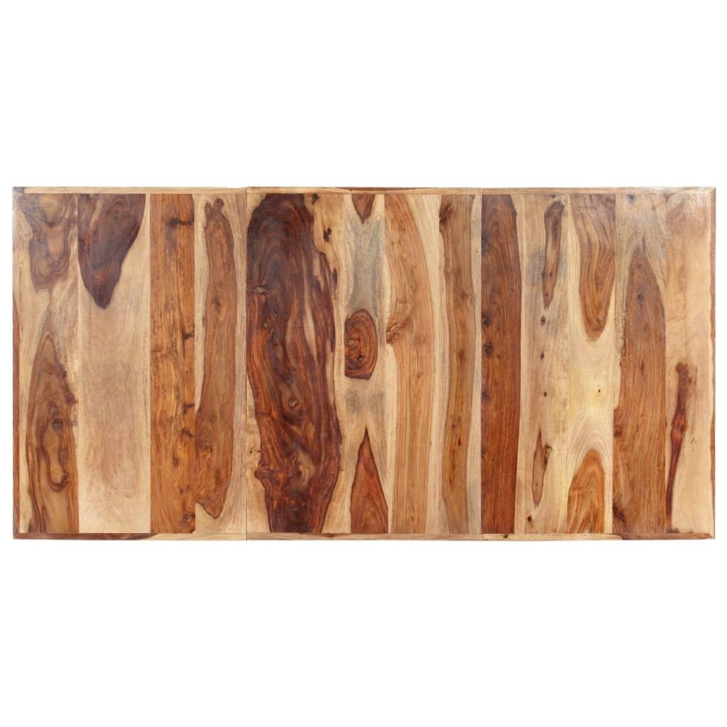 Spisebord 180 x 90 x 76 cm massivt akacietræ