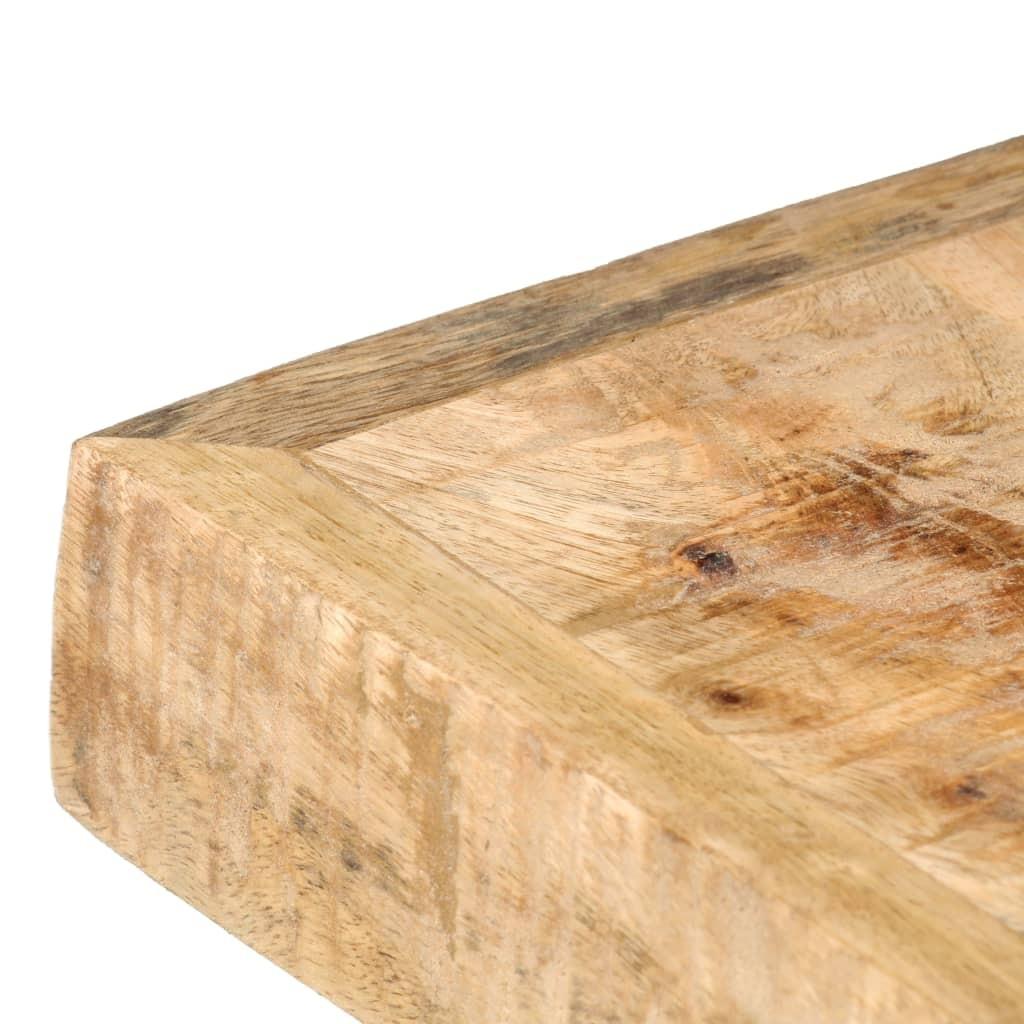 Spisebord 180 x 90 x 76 cm massivt ru mangotræ