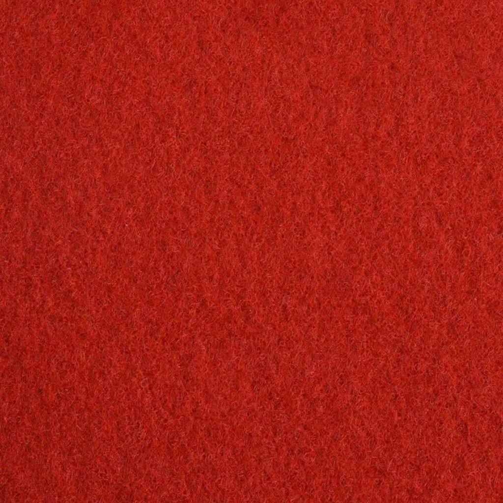 Messetæppe 1x12 m rød