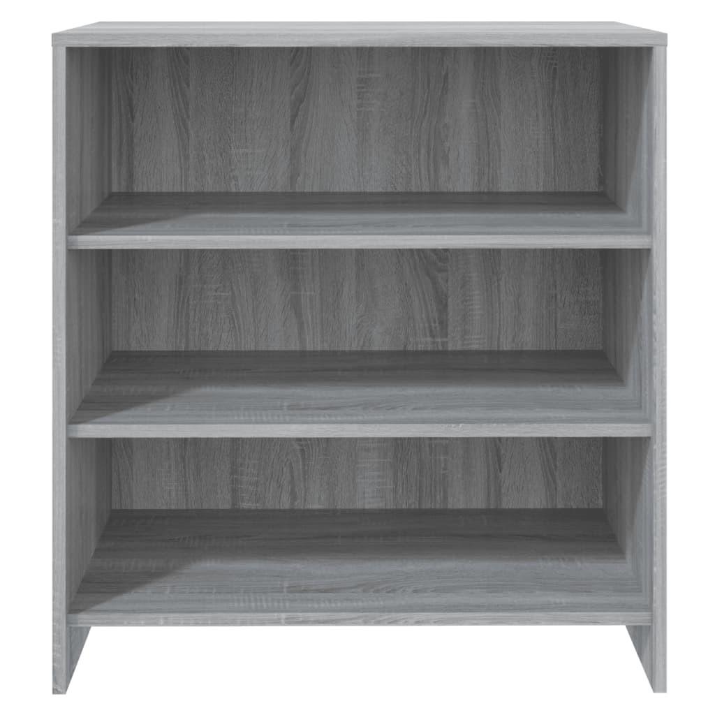 Skænk 70x40,5x75 cm konstrueret træ grå sonoma-eg