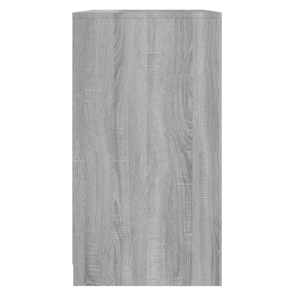 Skænk 70x40,5x75 cm konstrueret træ grå sonoma-eg