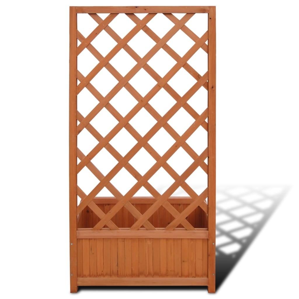 Plantekasse med espalier 70 x 30 x 135 cm