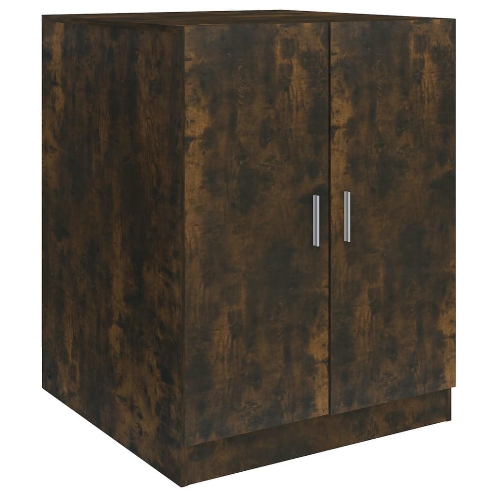 Vaskemaskineskab 71x71,5x91,5 cm røget egetræsfarve