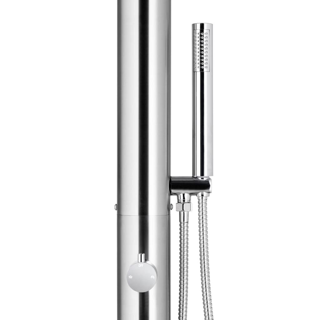Havebruser 225 cm rustfrit stål