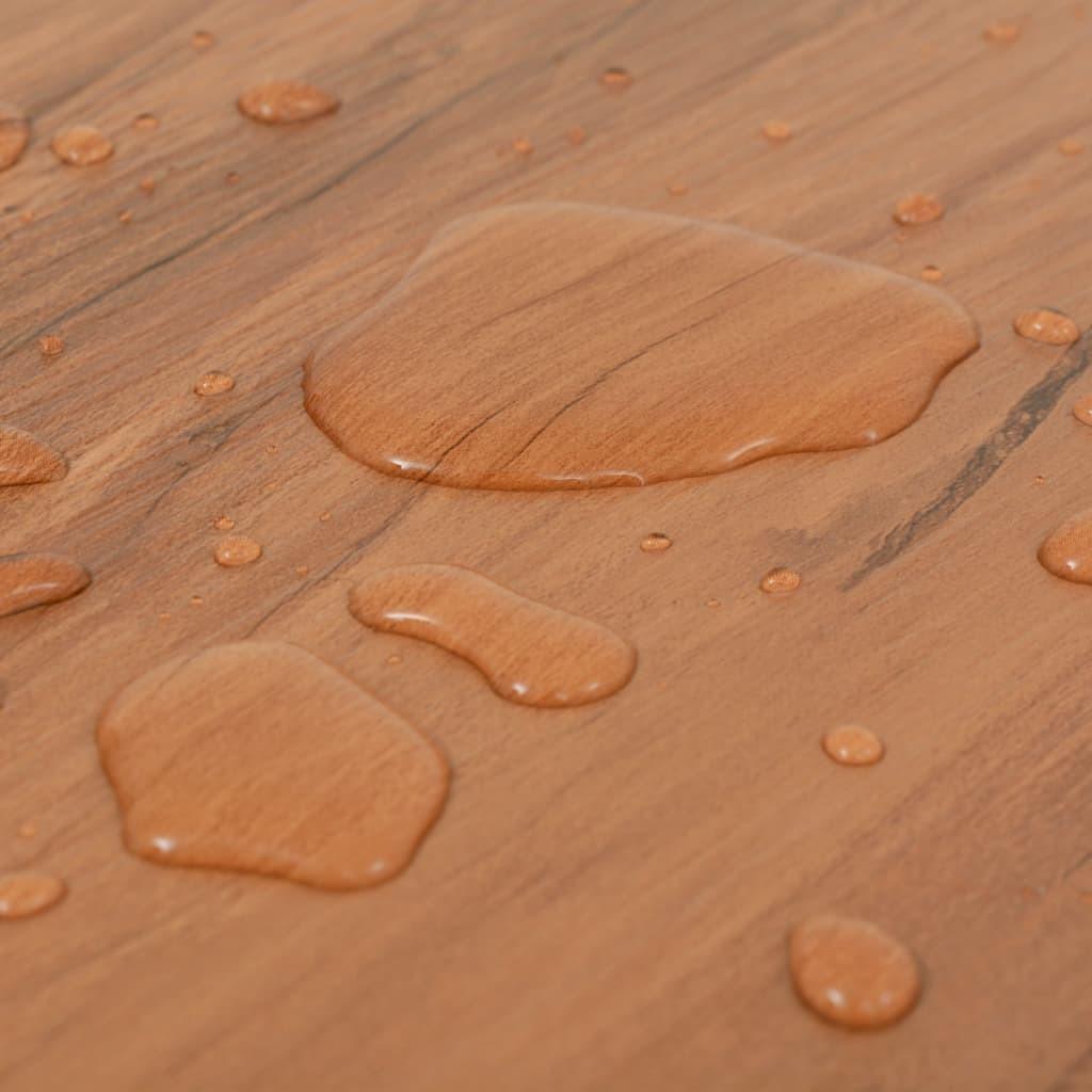 Selvklæbende gulvbrædder 2,51 m² 2 mm PVC naturlig elm