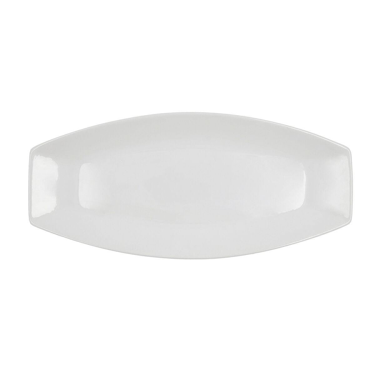 Fad Quid Gastro Keramik Hvid (40 x 17,5 x 3,5 cm) (Pack 4x)