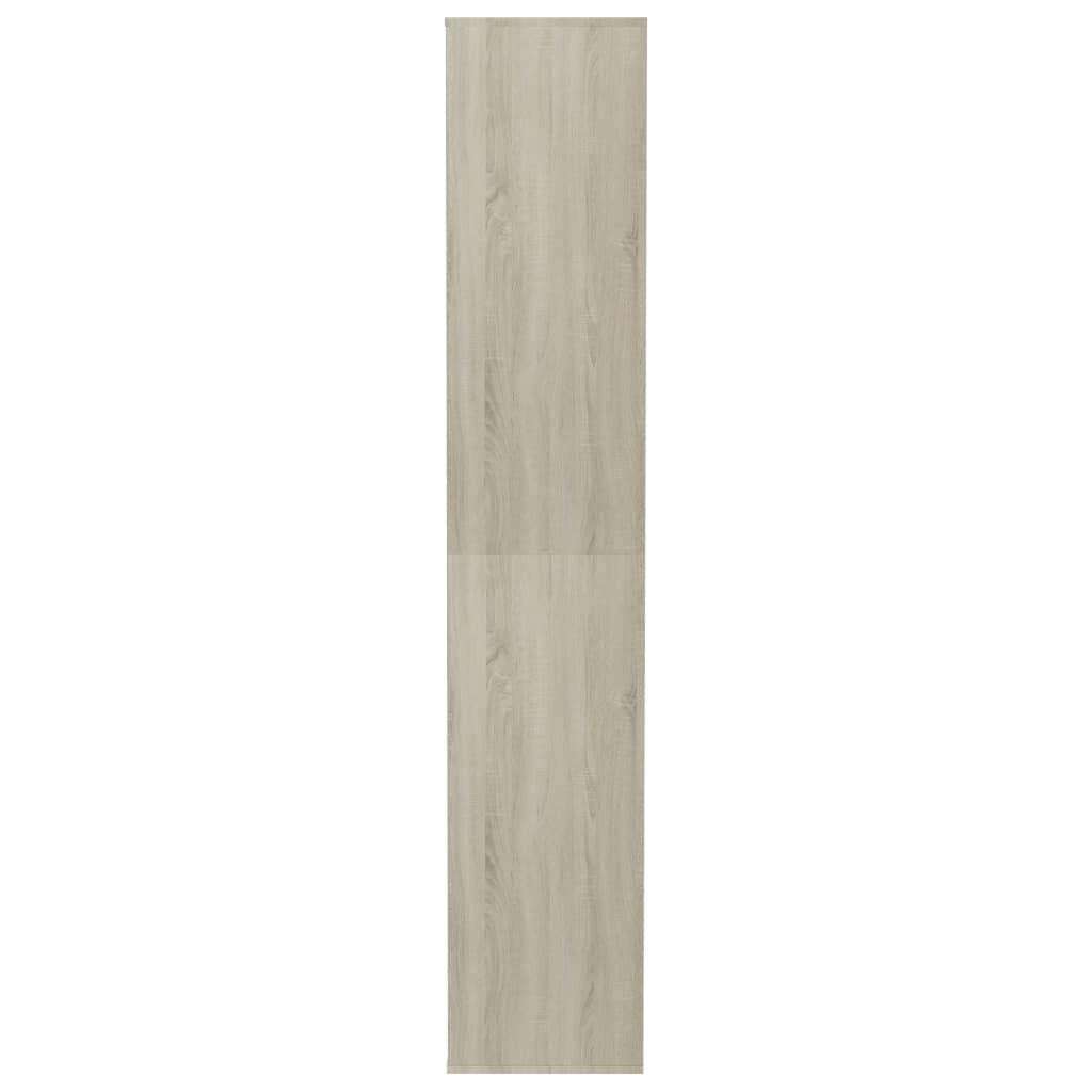 Skoskab 54x34x183 cm konstrueret træ sonoma-eg
