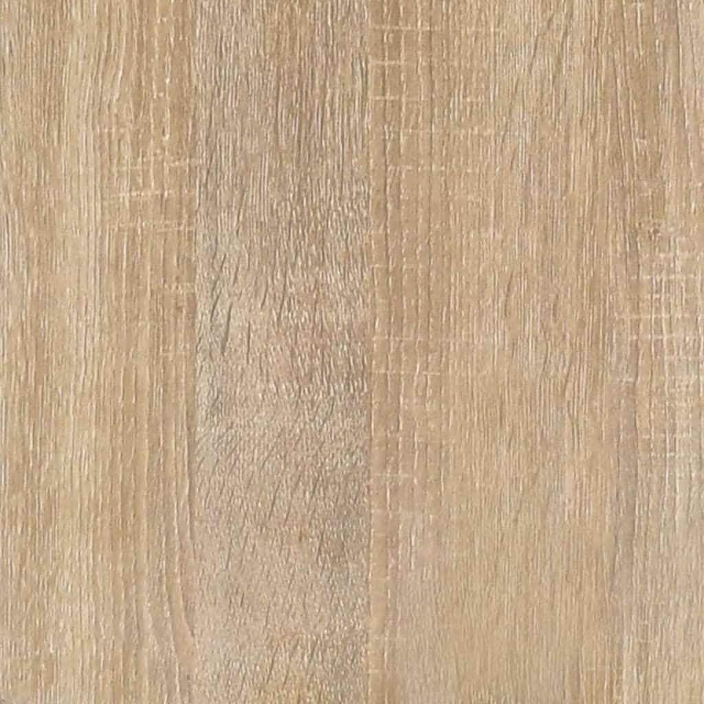 Skab 60x36x110 cm konstrueret træ Sonoma-eg