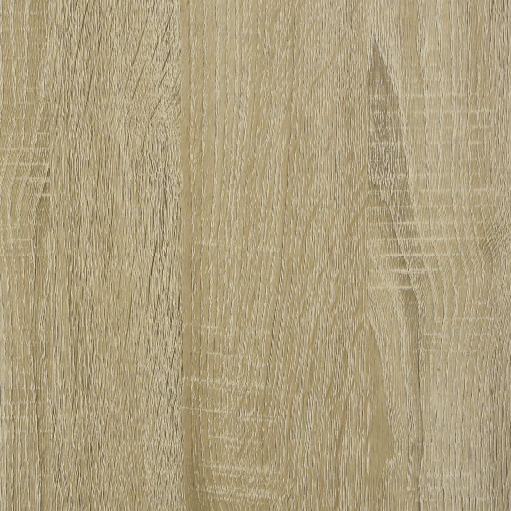 Sofabord 90x44,5x45 cm konstrueret træ sonoma-eg