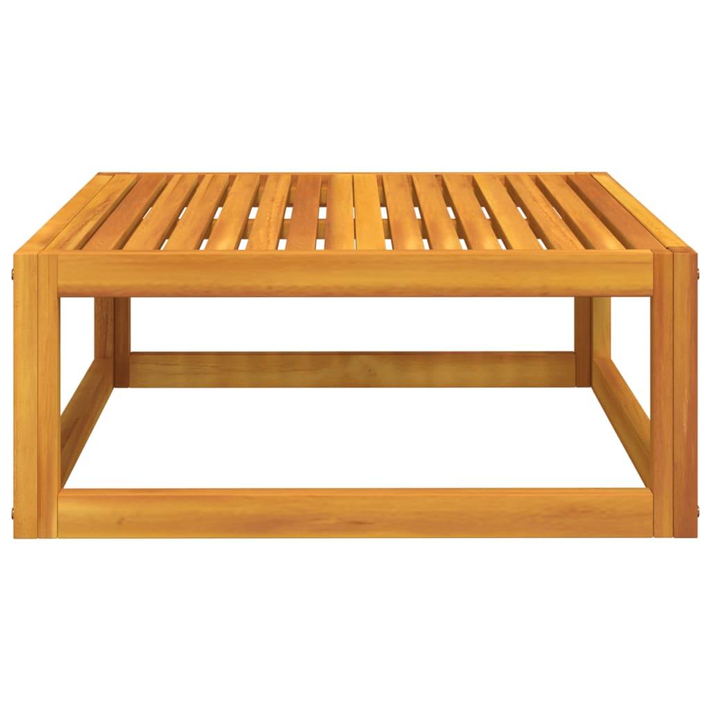 Sofabord 68x68x29 cm massivt akacietræ