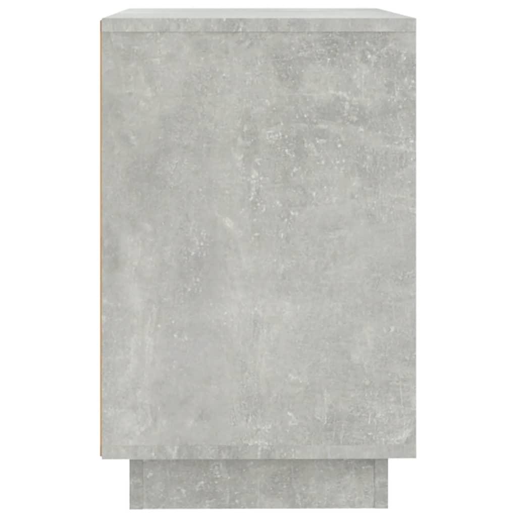 Skænk 102x35x60 cm konstrueret træ betongrå