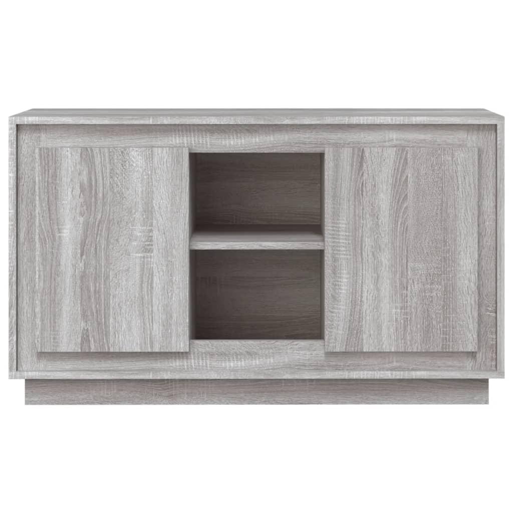 Skænk 102x35x60 cm konstrueret træ grå sonoma-eg