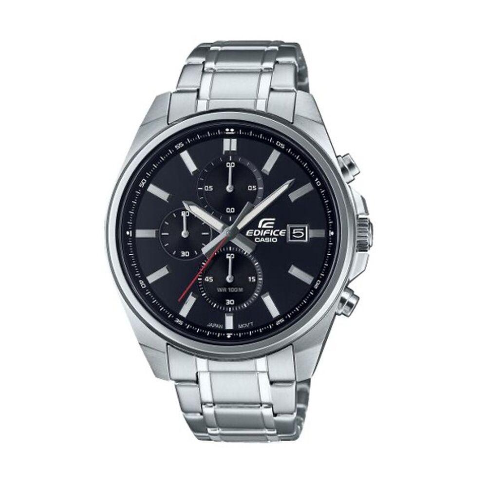Herreur Casio EFV-610D-1AVUEF Sort Sølvfarvet