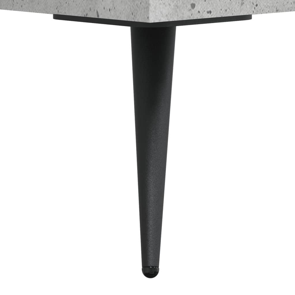 Skænk 34,5x34x90 cm konstrueret træ betongrå