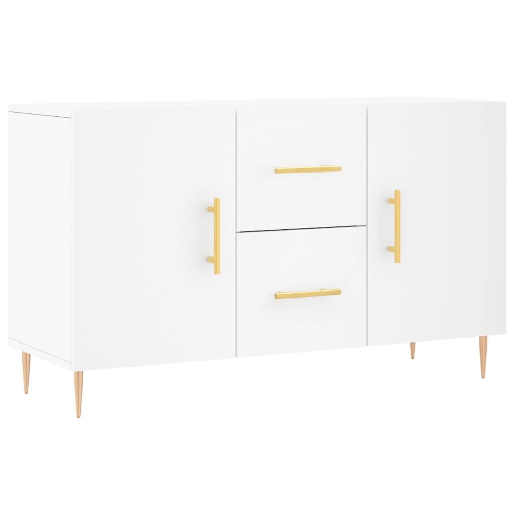 Skænk 100x36x60 cm konstrueret træ hvid