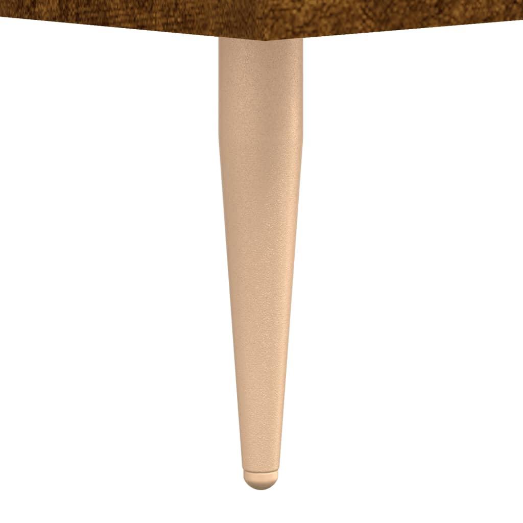 Skænk 100x36x60 cm konstrueret træ røget egetræsfarve