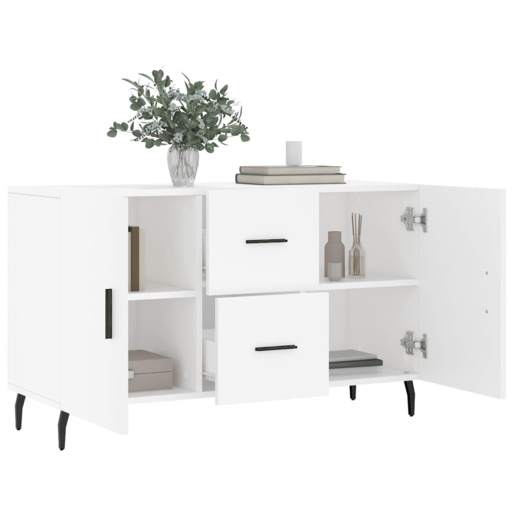 Skænk 100x36x60 cm konstrueret træ hvid