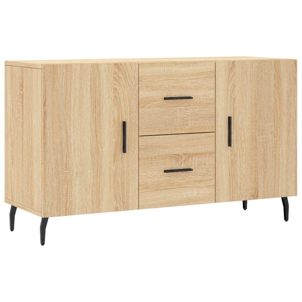 Skænk 100x36x60 cm konstrueret træ sonoma-eg
