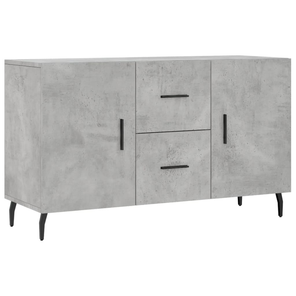 Skænk 100x36x60 cm konstrueret træ betongrå