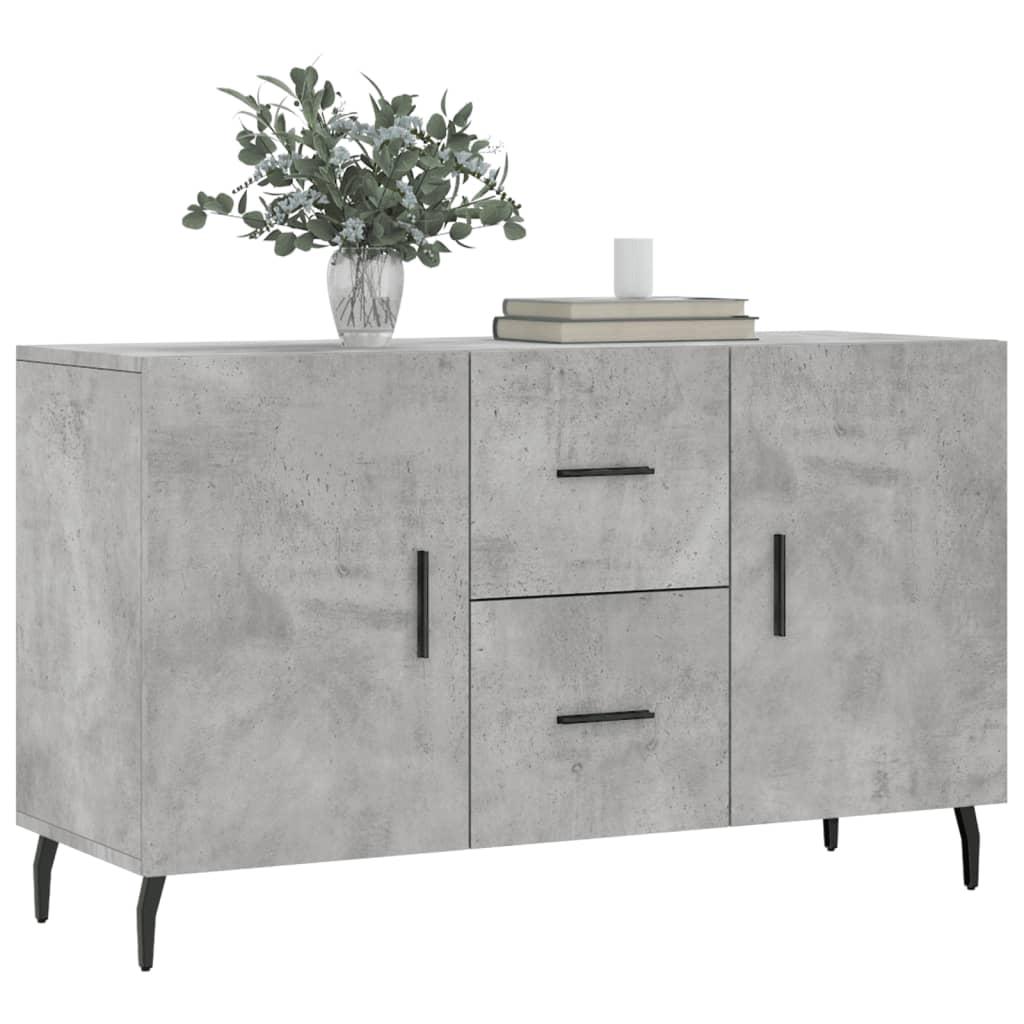 Skænk 100x36x60 cm konstrueret træ betongrå