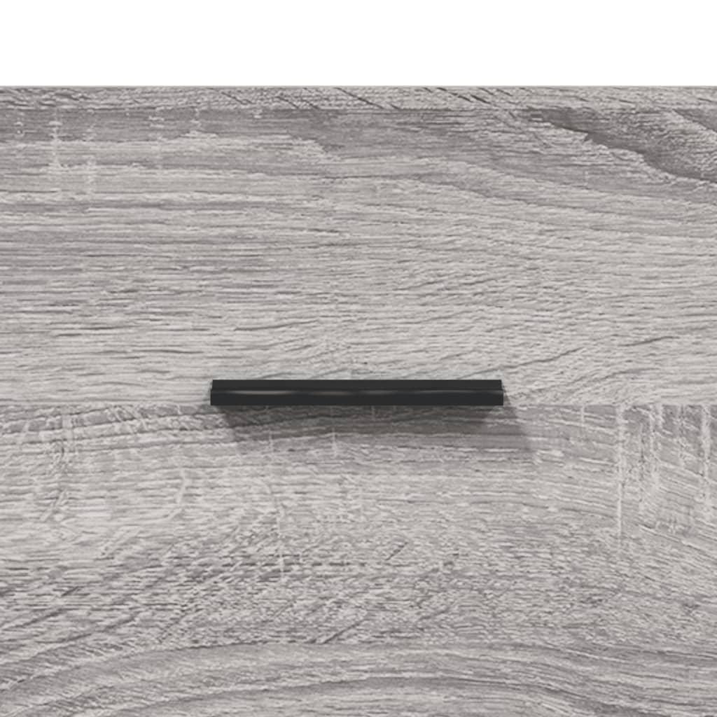 Skænk 100x36x60 cm konstrueret træ grå sonoma-eg