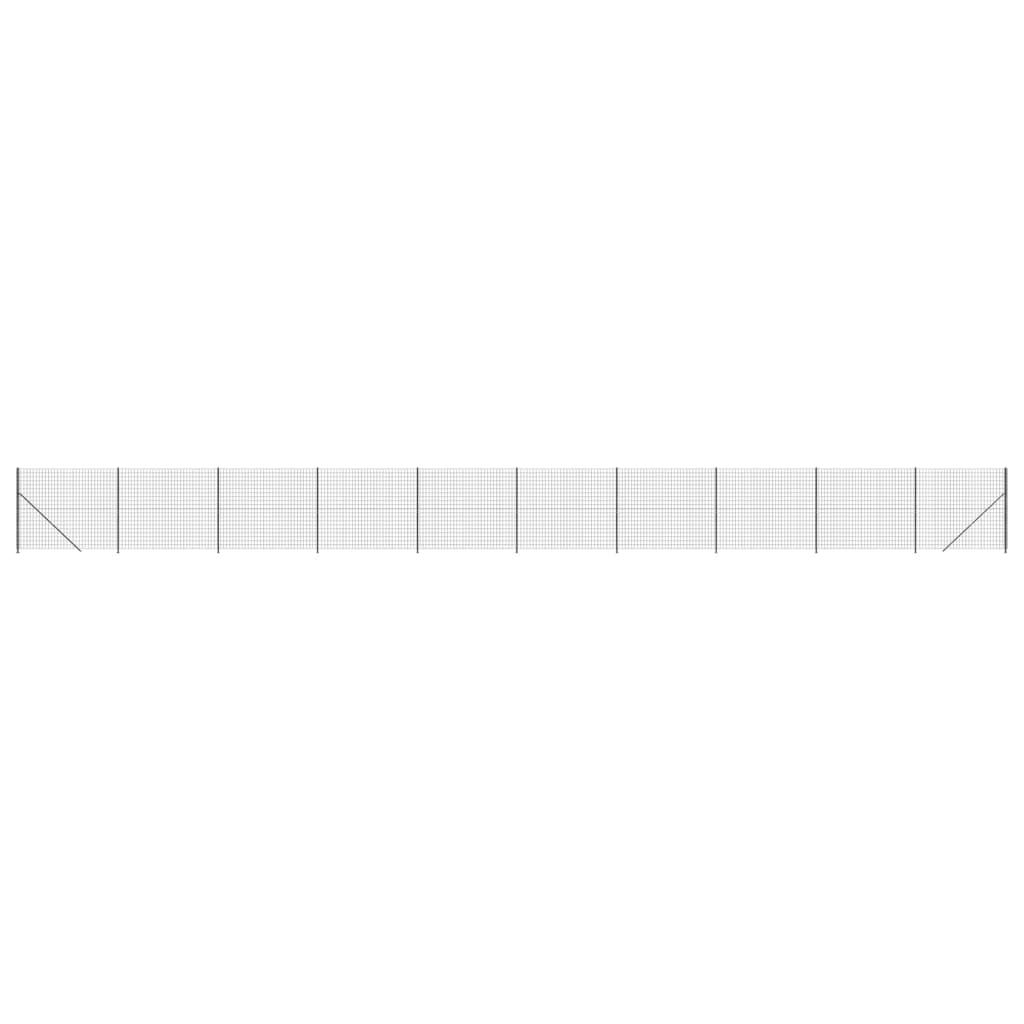 Trådhegn med flange 2x25 m antracitgrå