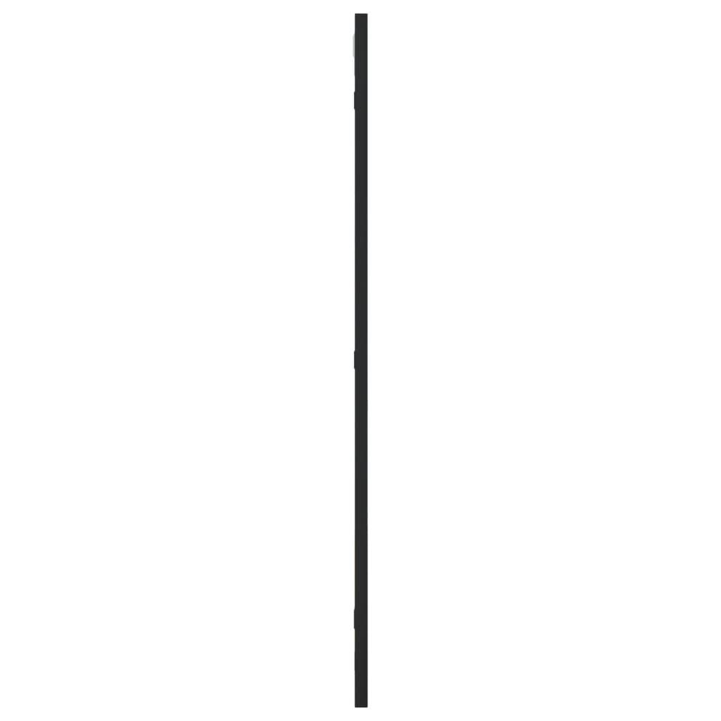 Vægspejl 40x80 cm rektangulært jern sort