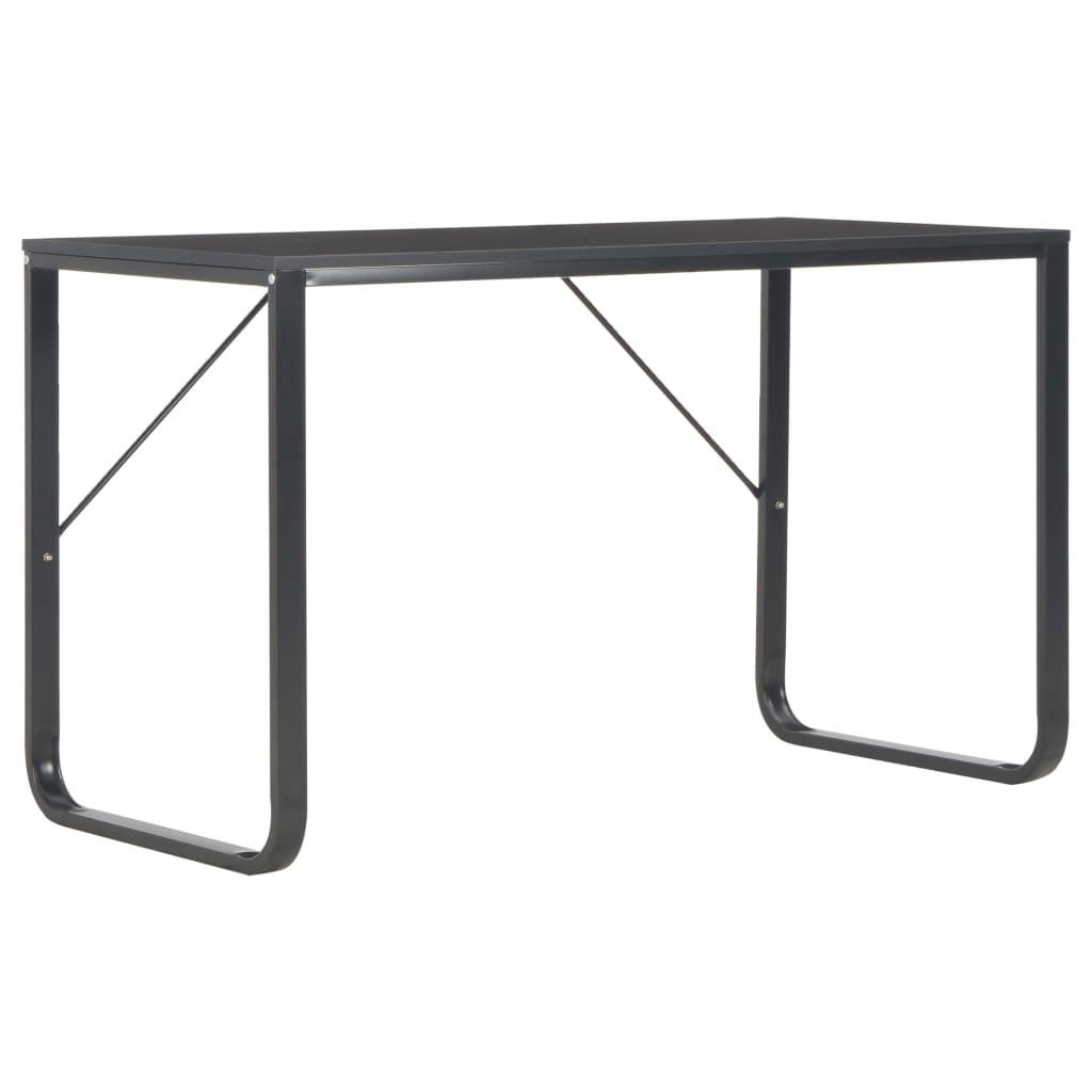 Computerbord 120x60x73 cm sort