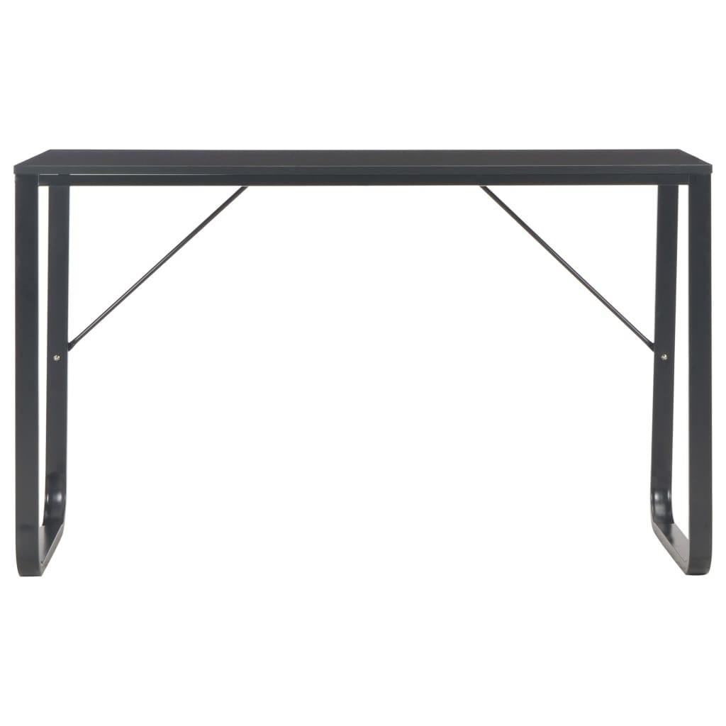 Computerbord 120x60x73 cm sort