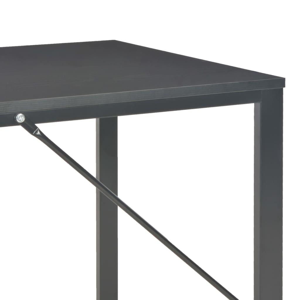 Computerbord 120x60x73 cm sort