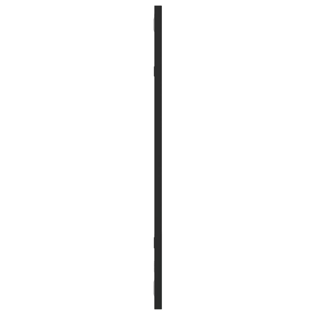 Vægspejl 30x60 cm rektangulært jern sort