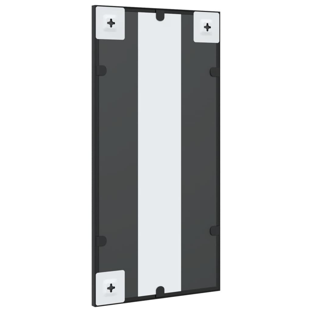Vægspejl 30x60 cm rektangulært jern sort