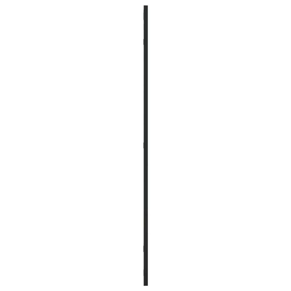 Vægspejl 60x100 cm rektangulært jern sort