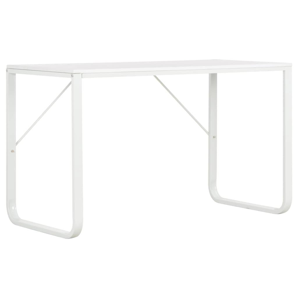 Computerbord 120x60x73 cm hvid