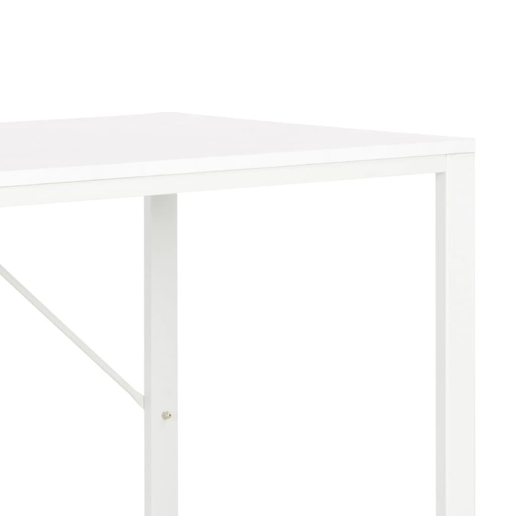 Computerbord 120x60x73 cm hvid