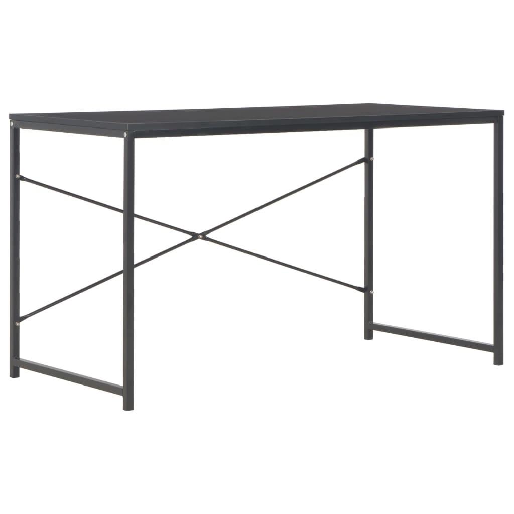 Computerbord 120 x 60 x 70 cm sort