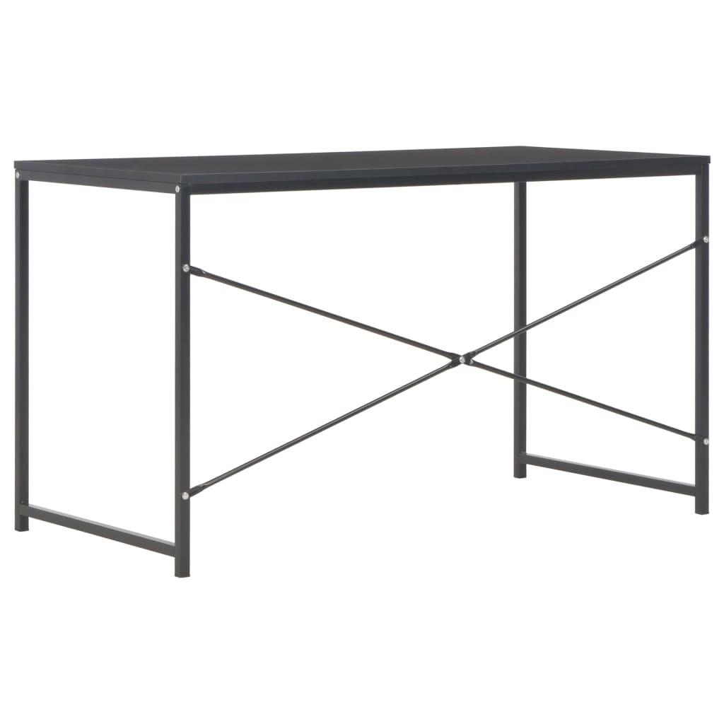 Computerbord 120 x 60 x 70 cm sort