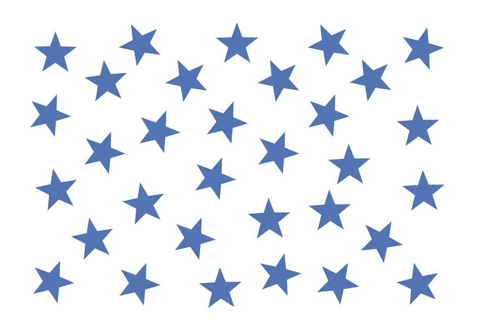 Fototapet - Blue Star