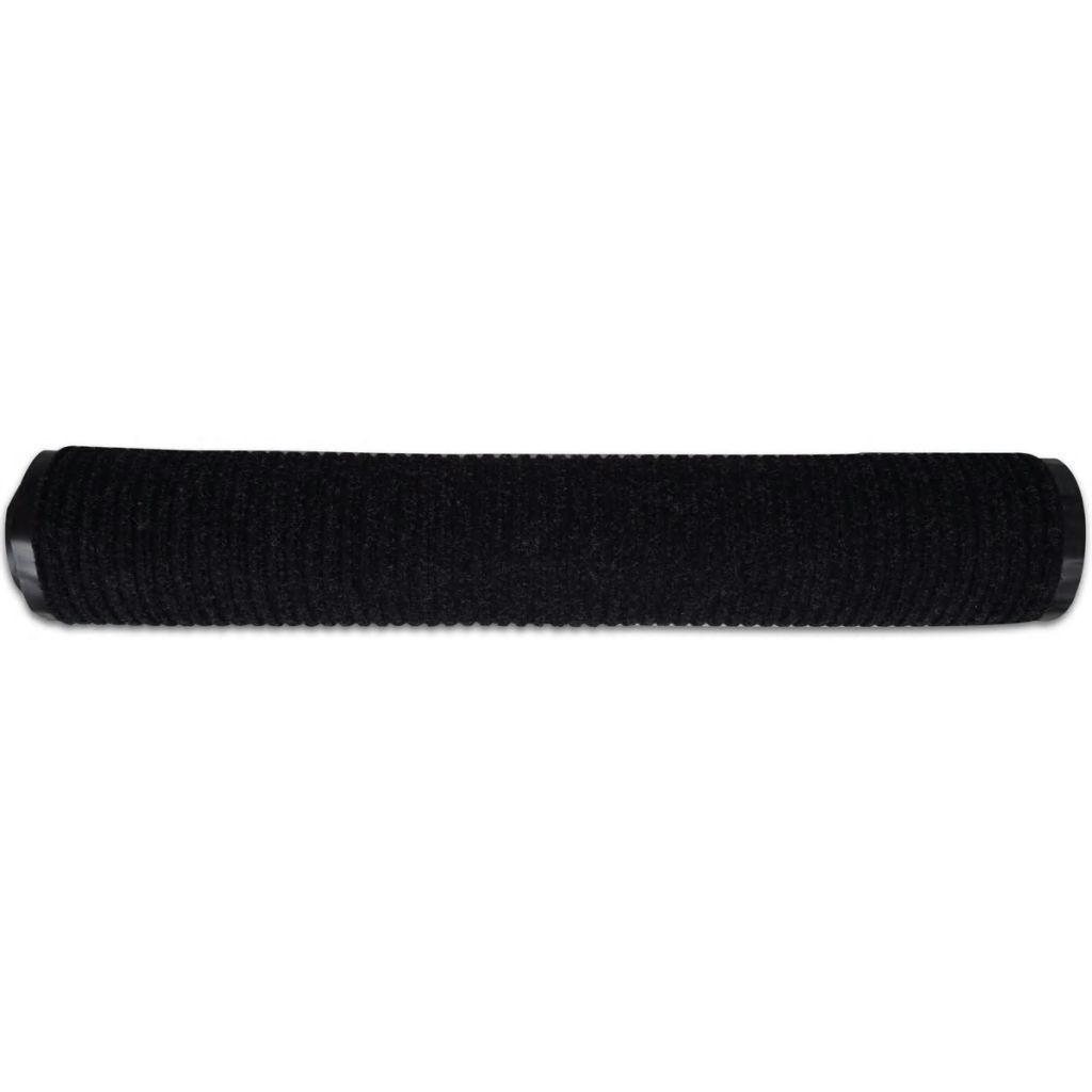 Dørmåtte PVC 120 x 180 cm sort